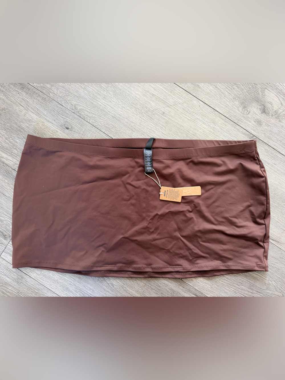 Skims Cocoa Micro Mini Skirt size XXL